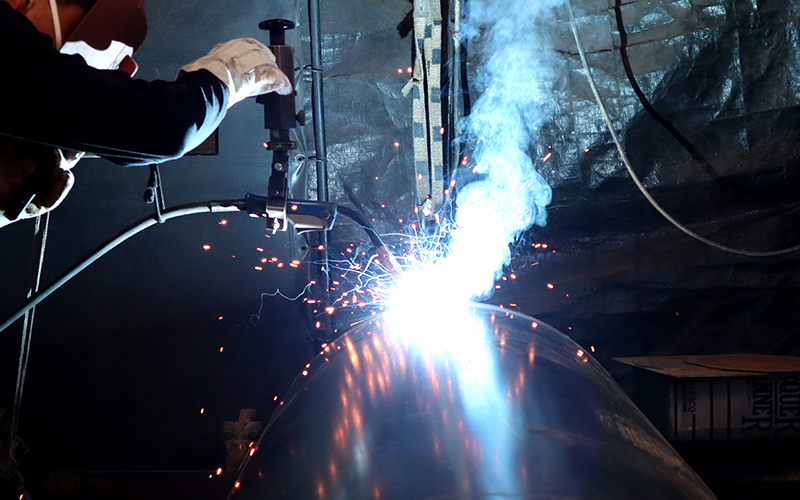 株式会社協伸製作所 溶接技術が光る製缶加工